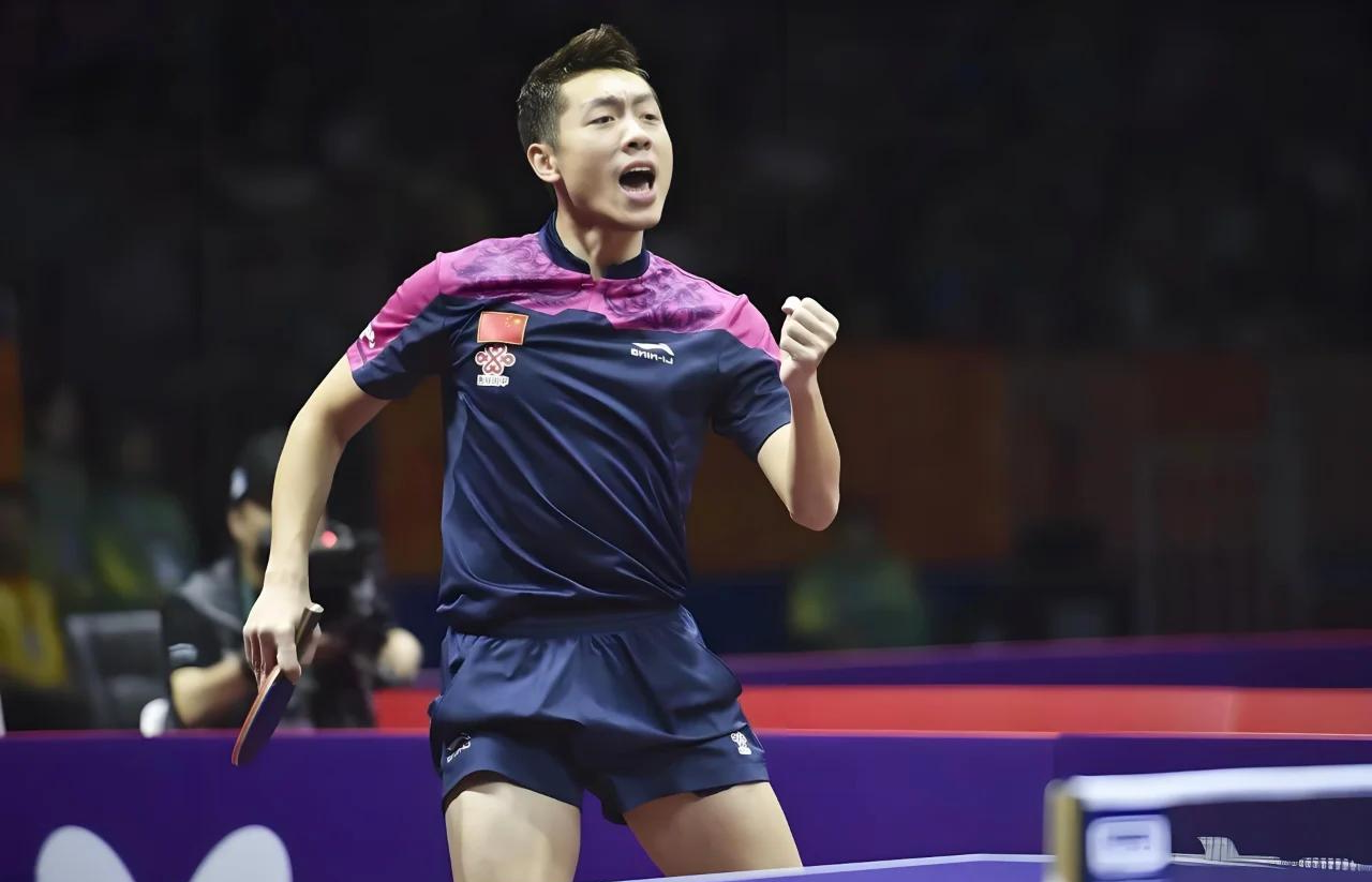 法国乒乓球队险胜波兰乒乓球队，许昕统治全场
