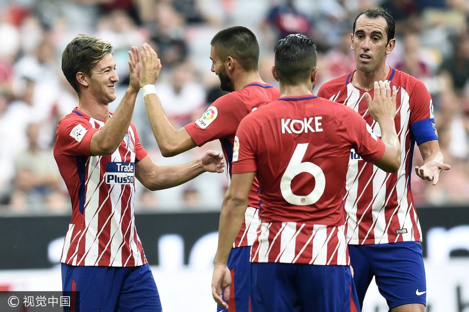 丹麦力克马德里竞技，伊布带队取胜